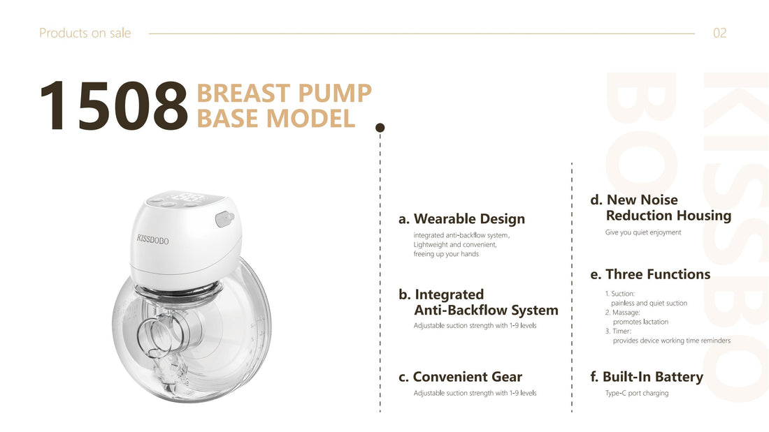 KISSBOBO breast pump