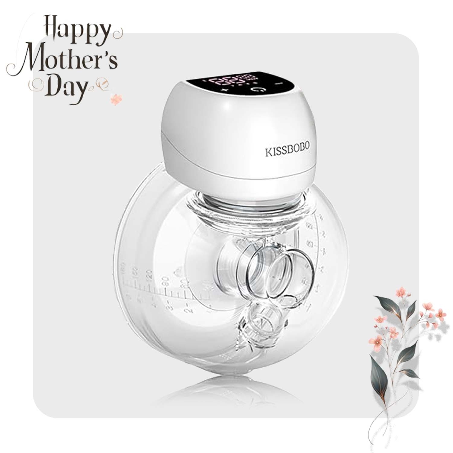 Mother Gifts for expectant mothers, Mother's Day gifts for pregnant mothers, Mother's Day surprises -KISSBOBO Breast Pump 1508 Pro