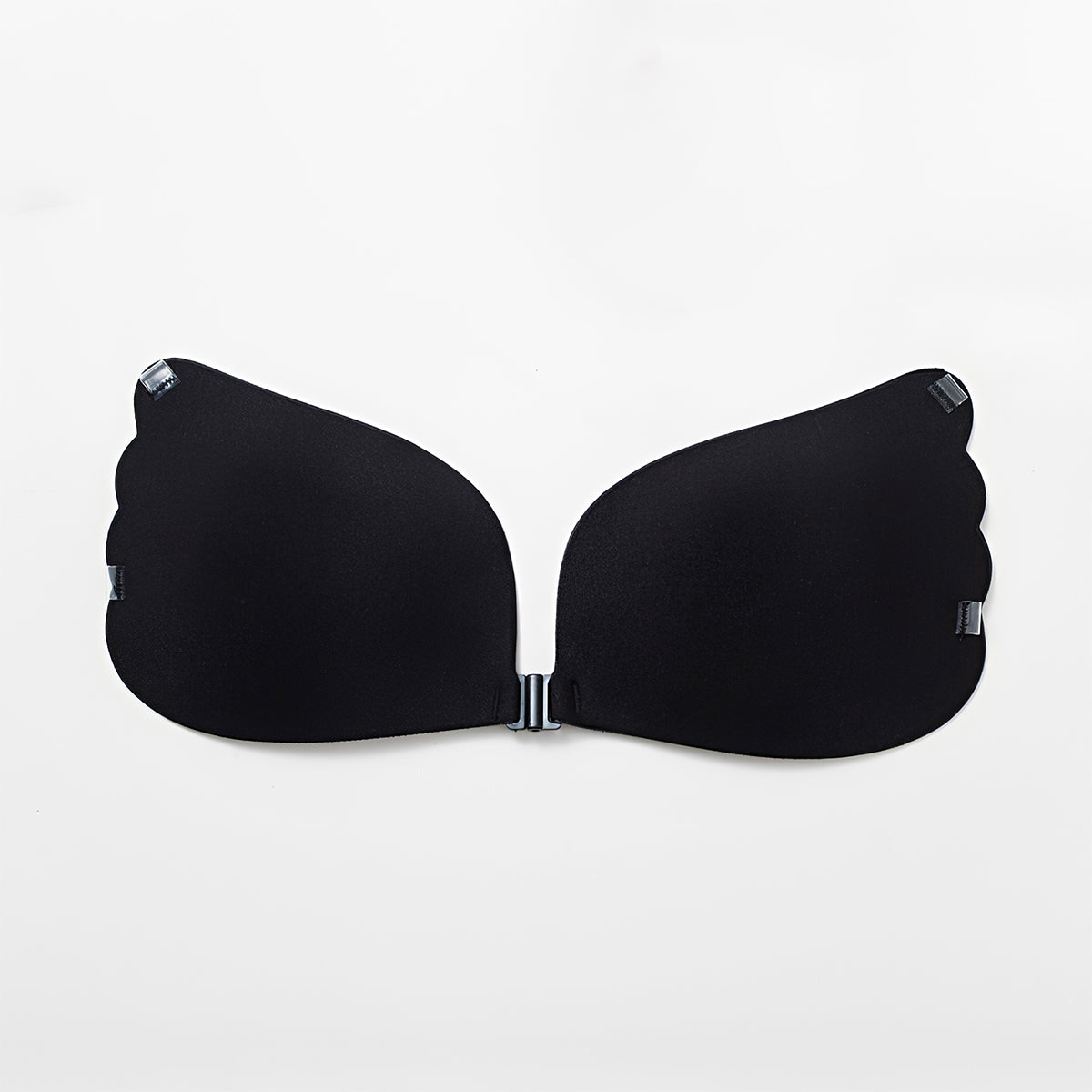 Women's Black Adhesive Bra With Removable Enhancing Side Wings, Suitable  For Wedding Dress And Strapless Outfits