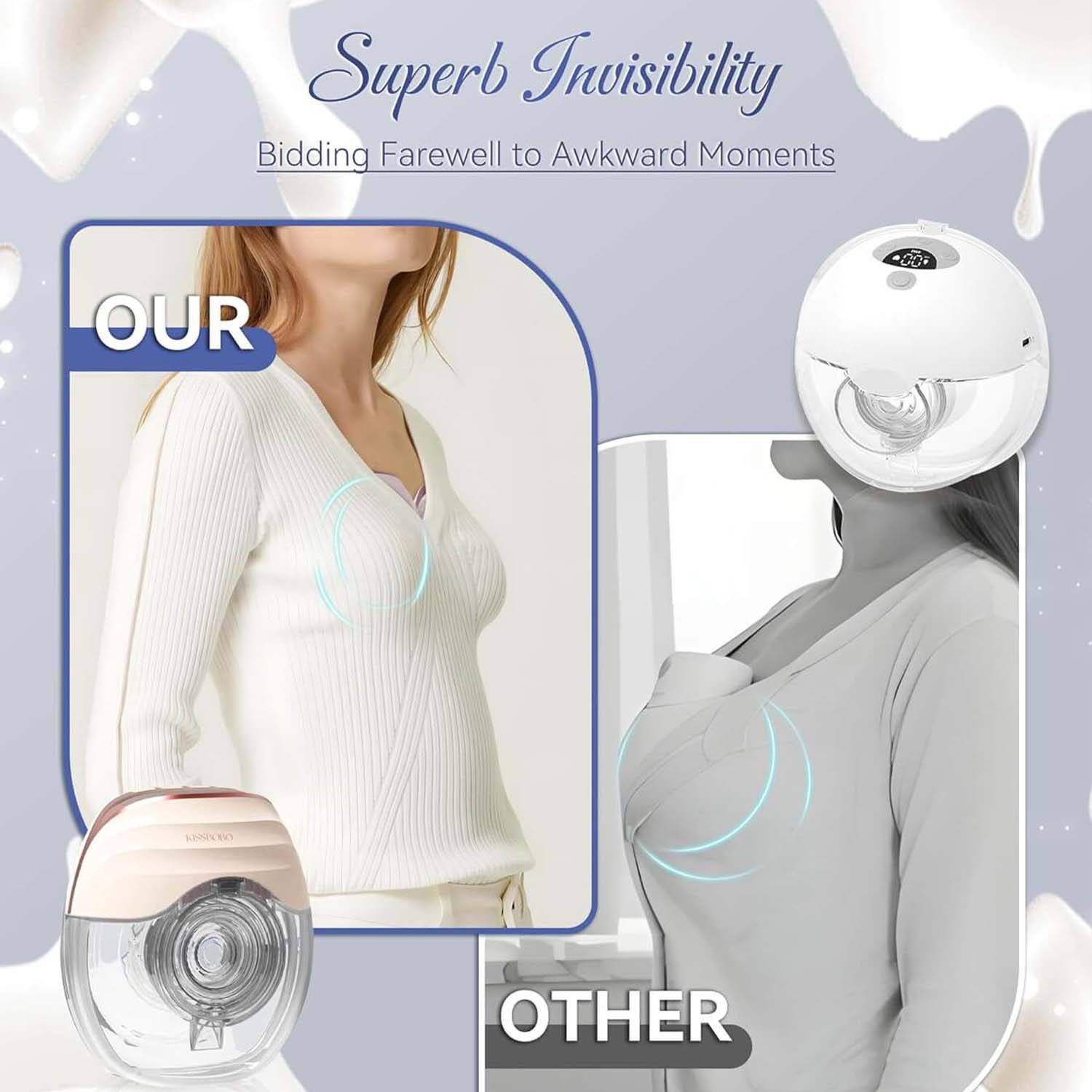 Wearable Breast Pump GLE10 Customized Limited Edition