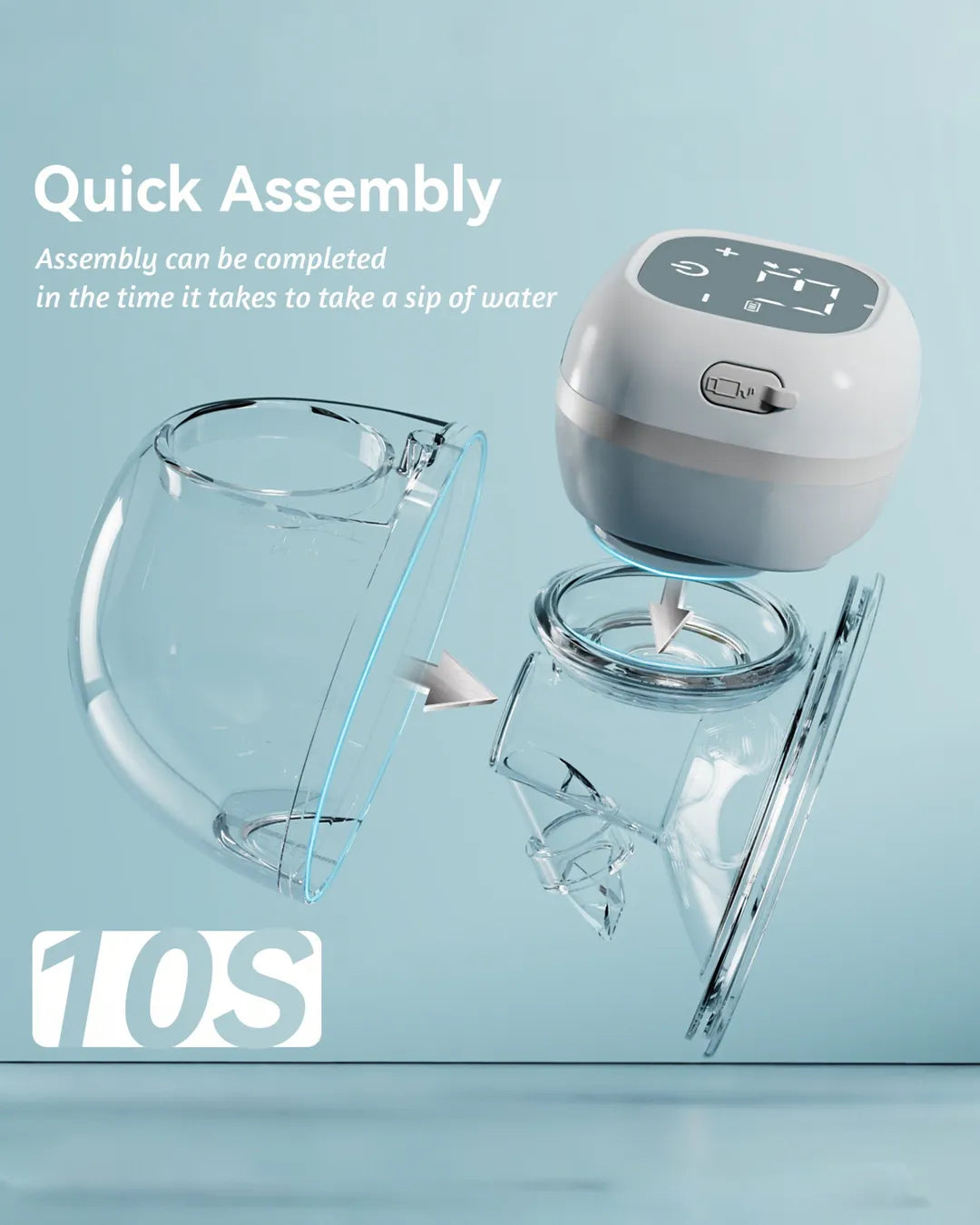 Wearable Breast Pump 1508