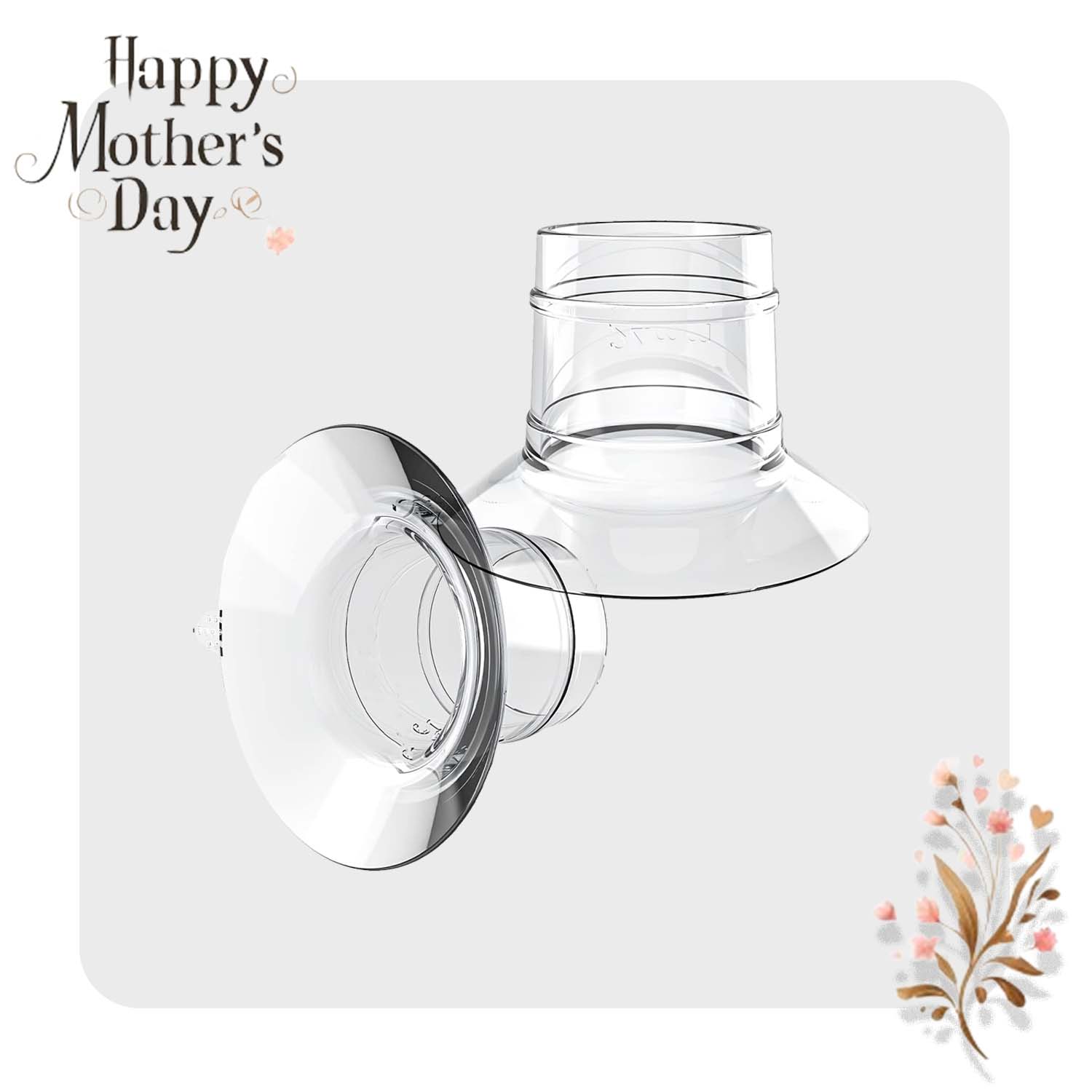 Gifts for Expectant mothers and pregnant mothers -KISSBOBO Breast Pump Accessories - Flanges