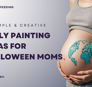 12 Simple & Creative Belly Painting Ideas for Halloween Moms