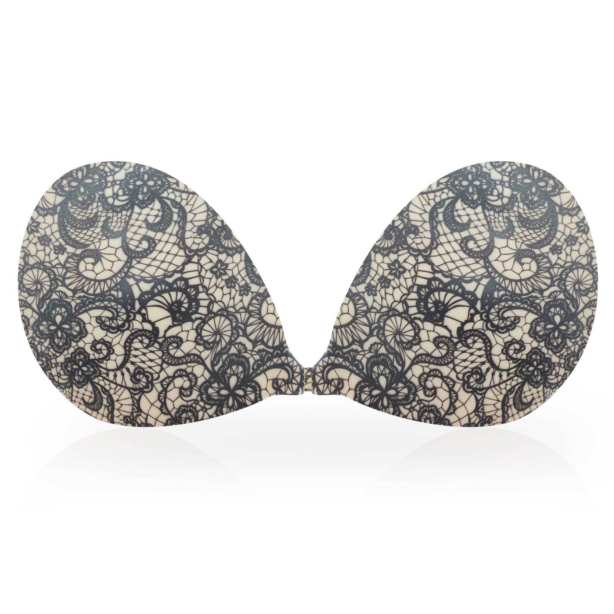 KISSBOBO Fashion Lace Embroidery Breast Sticker Strapless Underwear-9