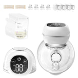 Wearable Electric Breast Pump 2Pcs 1306