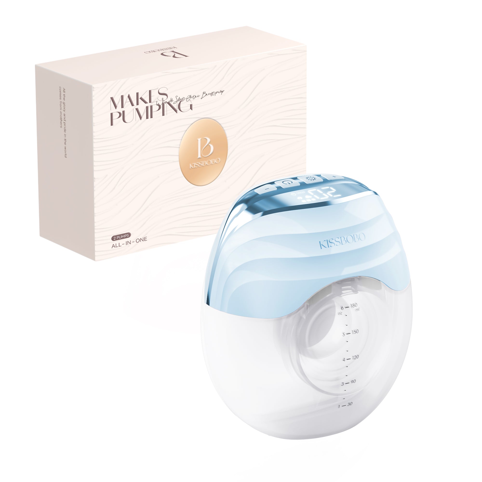Wearable Breast Pump-More Invisible & Lighter GLE10 Set