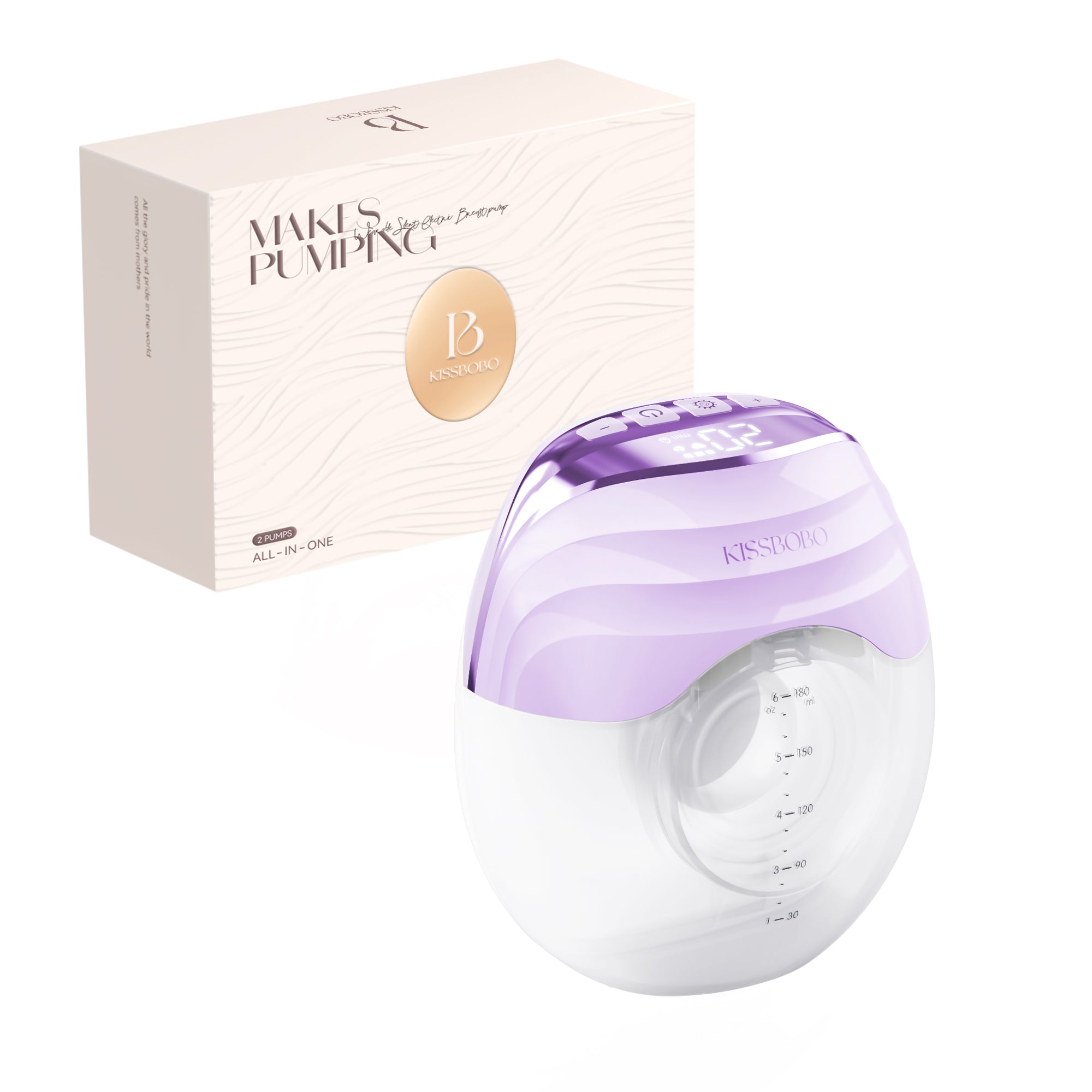 Wearable Breast Pump-More Invisible & Lighter GLE10 Set