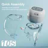 Wearable Electric Breast Pump 2Pcs 1306-2