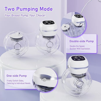 1306 Plus KiSSBOBO Breast Pumps Electrical Wearable-3