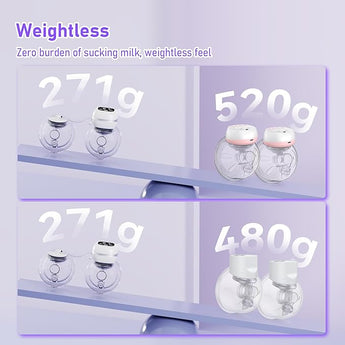 1306 Plus KiSSBOBO Breast Pumps Electrical Wearable-4