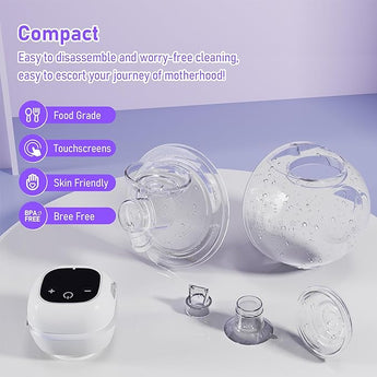 1306 Plus KiSSBOBO Breast Pumps Electrical Wearable-5