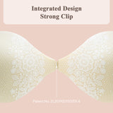 KISSBOBO Fashion Lace Breast Sticker Push-Up Invisible Strapless Underwear-2