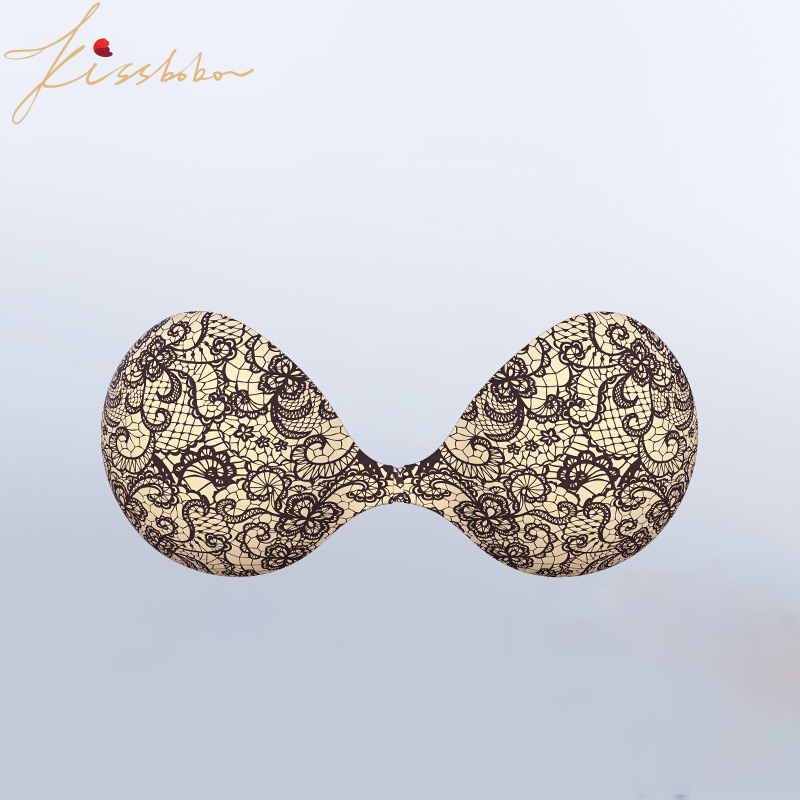 Fashion Lace Embroidery Breast Sticker Strapless Underwear-KISSBOBO