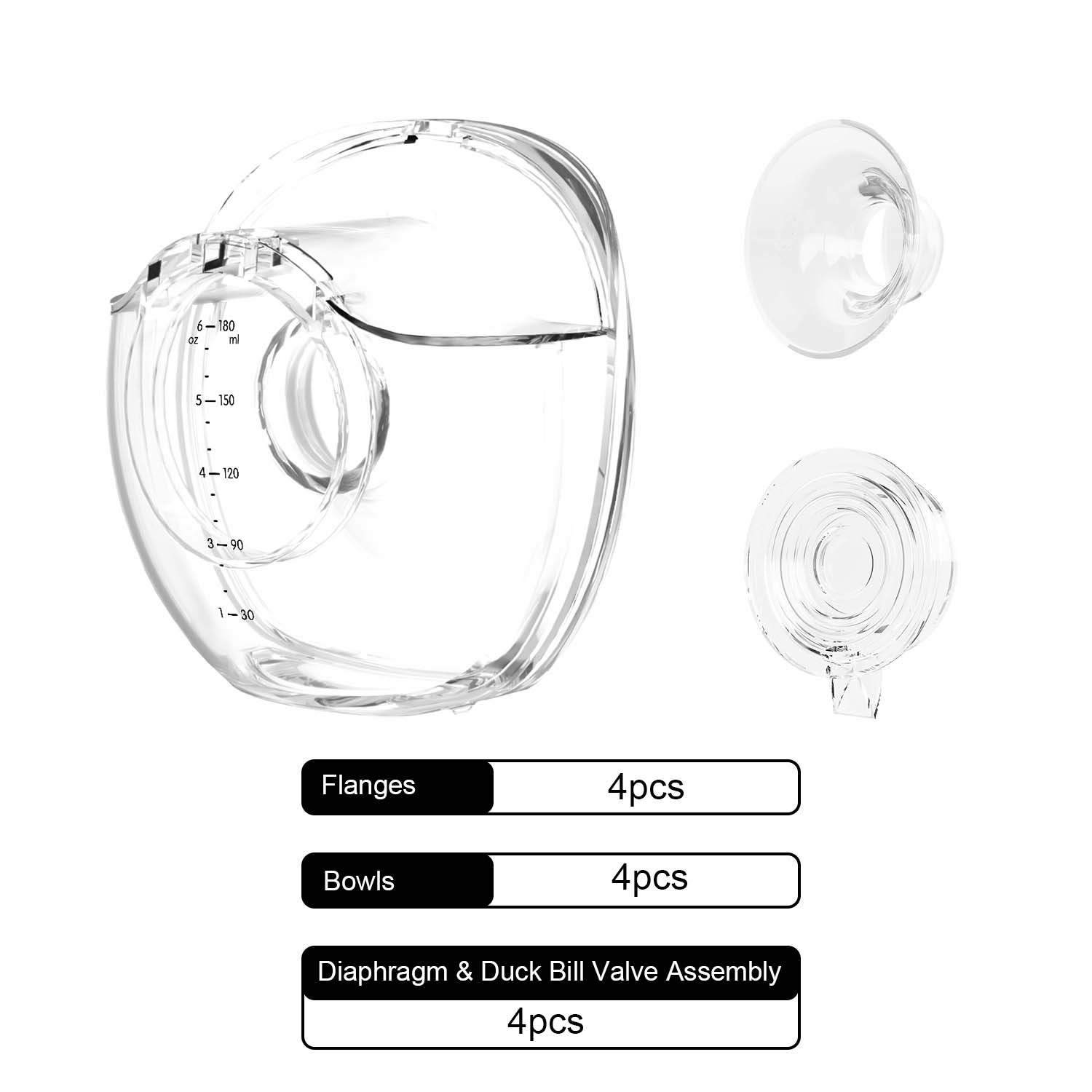 GLE10 Breast Pump Replacement Parts