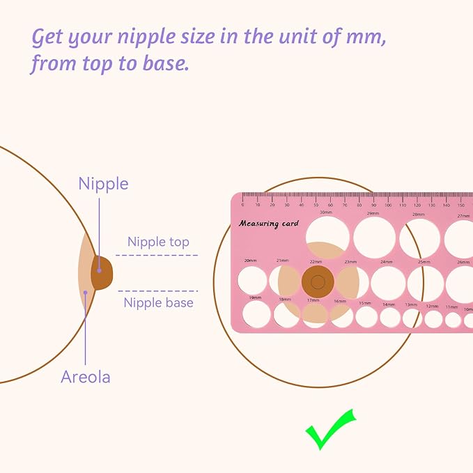 Nipple Ruler-Breast Flange Measuring Tool-2
