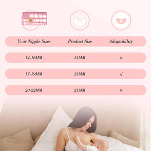 Nipple Shields Contact Breastfeeding 20MM, Nipple Guards for Nursing Newborn-1