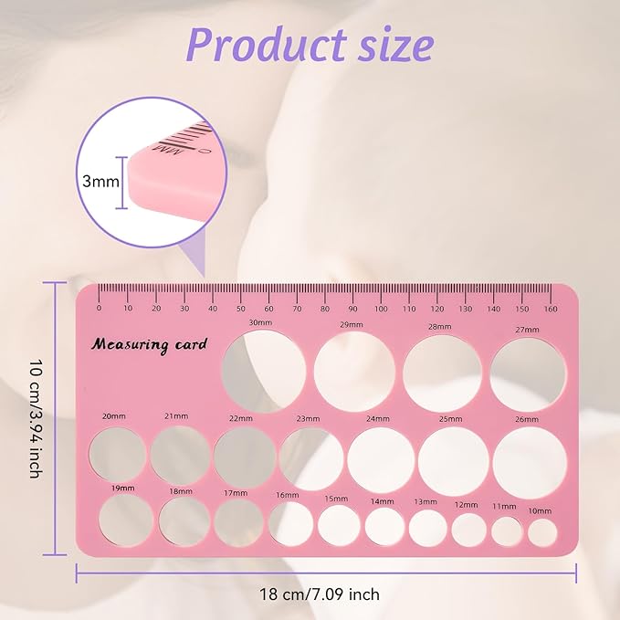 Nipple Ruler-Breast Flange Measuring Tool-3