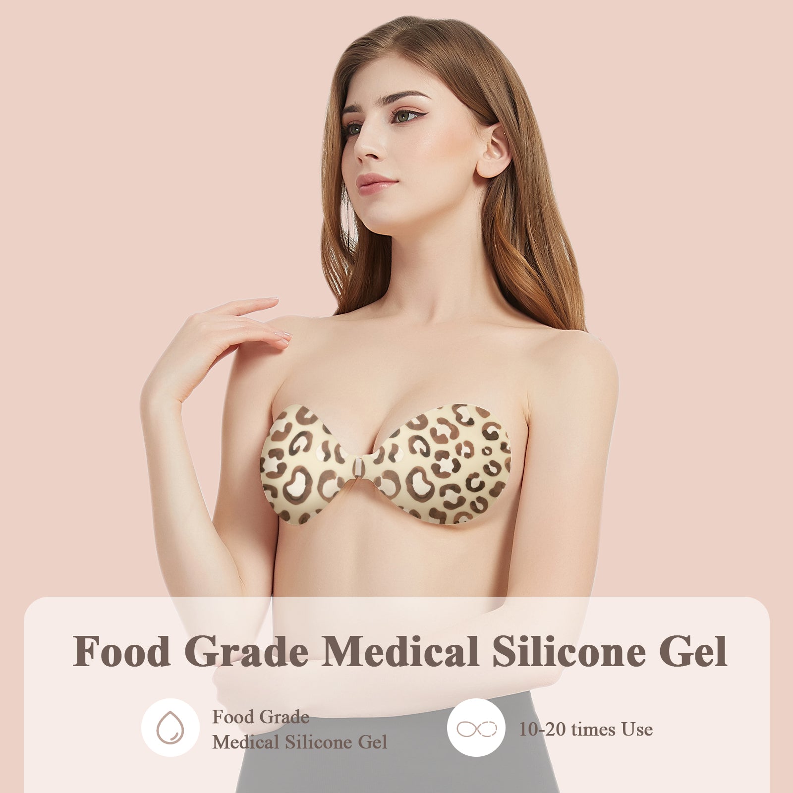 Silicone Adhesive Breast Pads