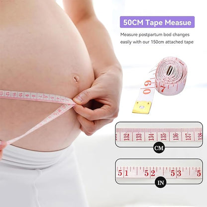 KISSBOBO Nipple Ruler, Essential Flange Sizing Measurement Tool for Breast Pump, Soft Silicone Flange Size Measure, Breast Flange Measuring Tool, Must-Have for New Mums/Women（Pink ）