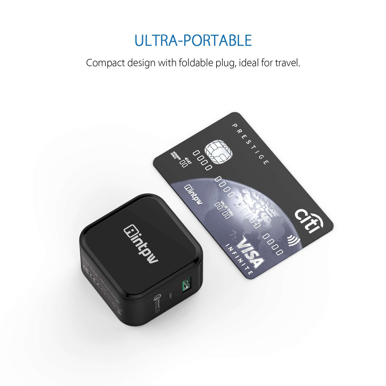 Foldable Dual USB Charger