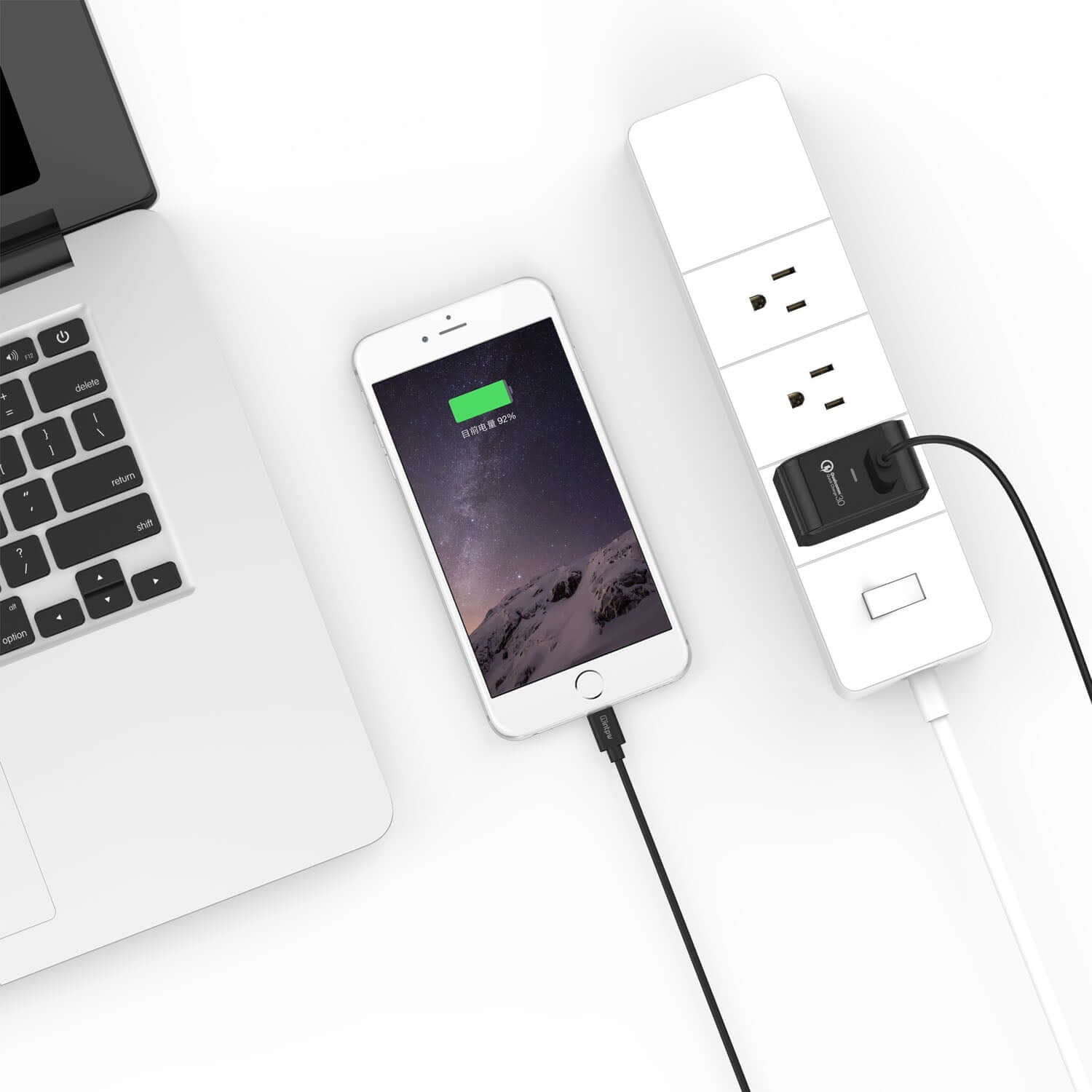 Foldable Dual USB Charger