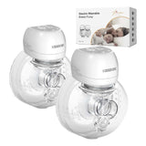 Hands Free Breast Pump-1508-gray