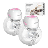 Hands Free Breast Pump-1508-pink