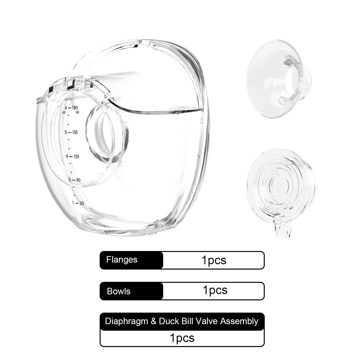 GLE10 Breast Pump Replacement Parts