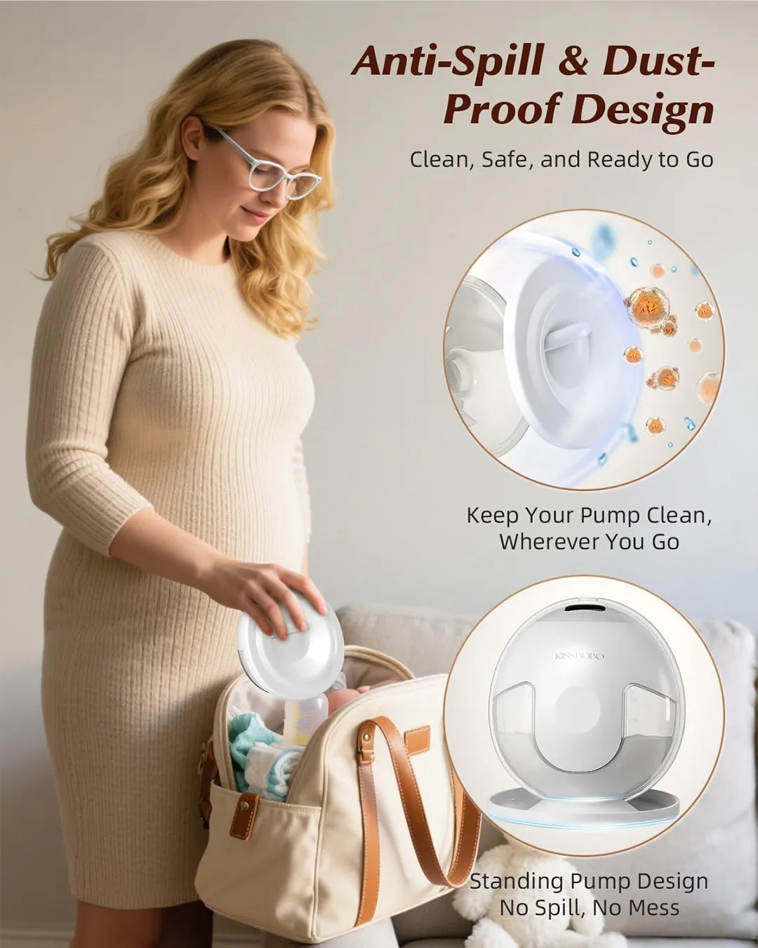 Wearable Breast Pump K5